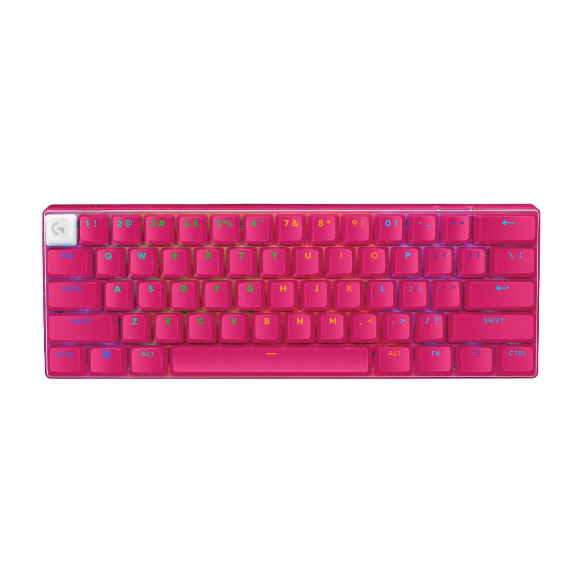 Logitech PRO X 60 Lightspeed Wireless Hồng – 60%, không dây cao cấp