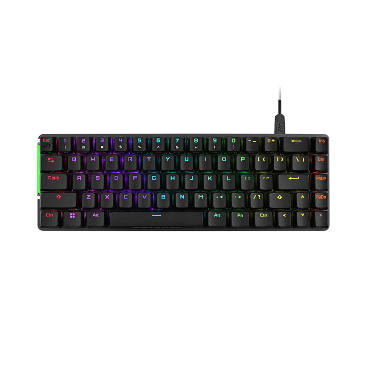  Bàn phím gaming ASUS ROG Falchion Ace NX Blue – Cảm giác gõ tuyệt vời 