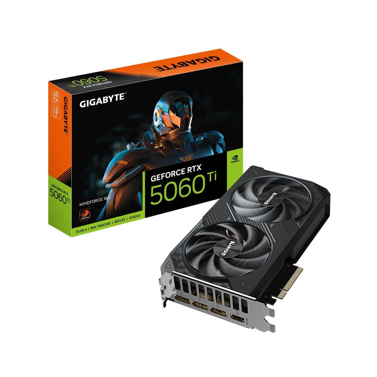  Gigabyte RTX 5060 Ti WinForce 16GB – GPU tầm trung vượt trội 