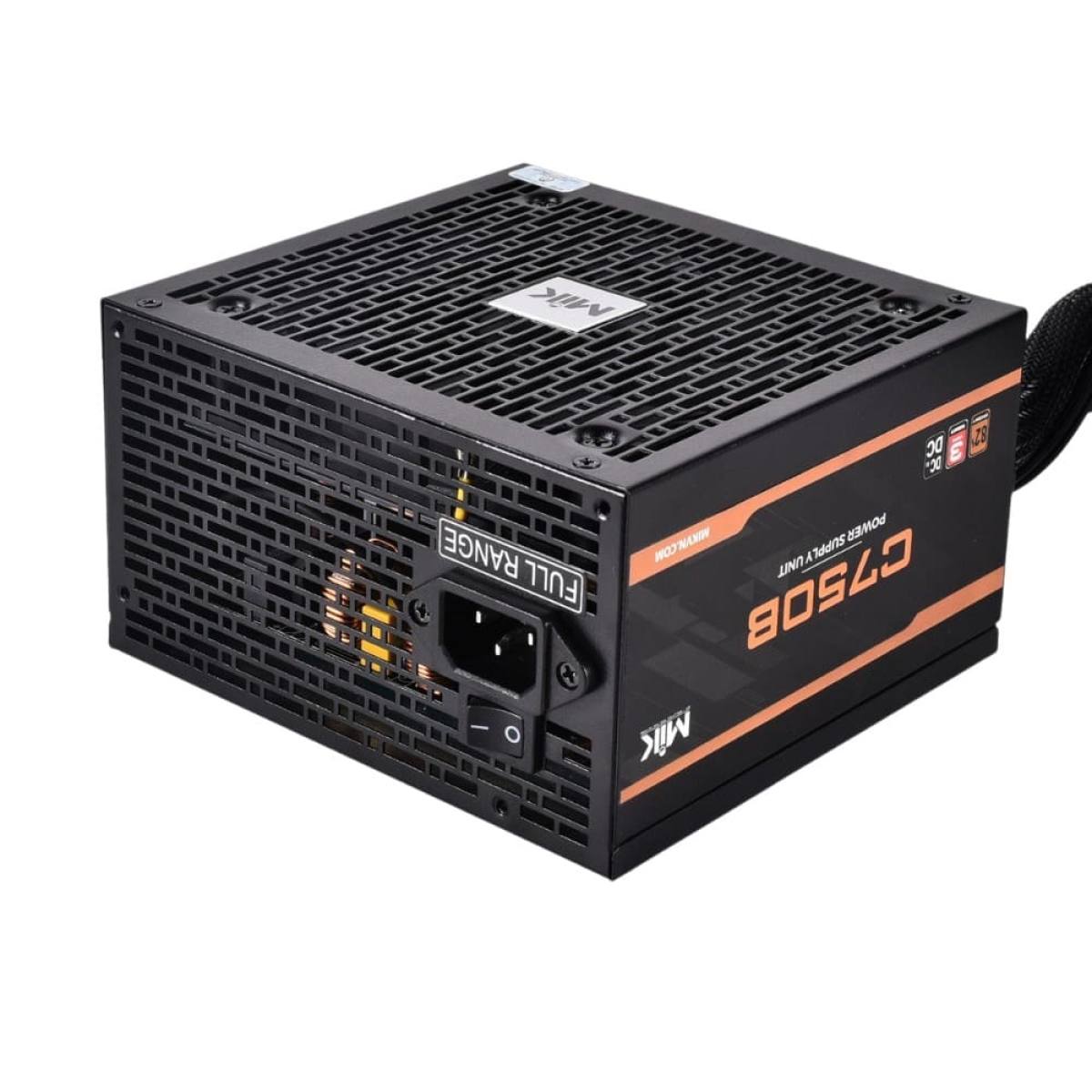  Nguồn MIK C750B 750W – Hiệu suất cao 85%, Active PFC, bền bỉ 