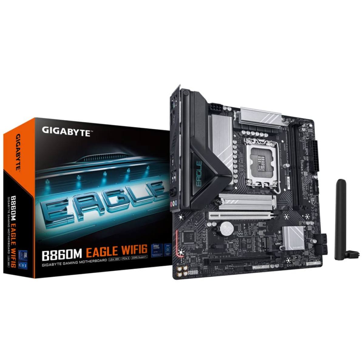  GIGABYTE B860M Eagle WiFi6 – Mainboard mATX trang bị WiFi6, tương thích LGA 1851 
