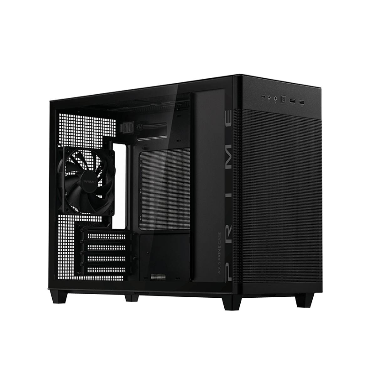  Case ASUS Prime AP201 TG Black – Vẻ mạnh mẽ tối giản 