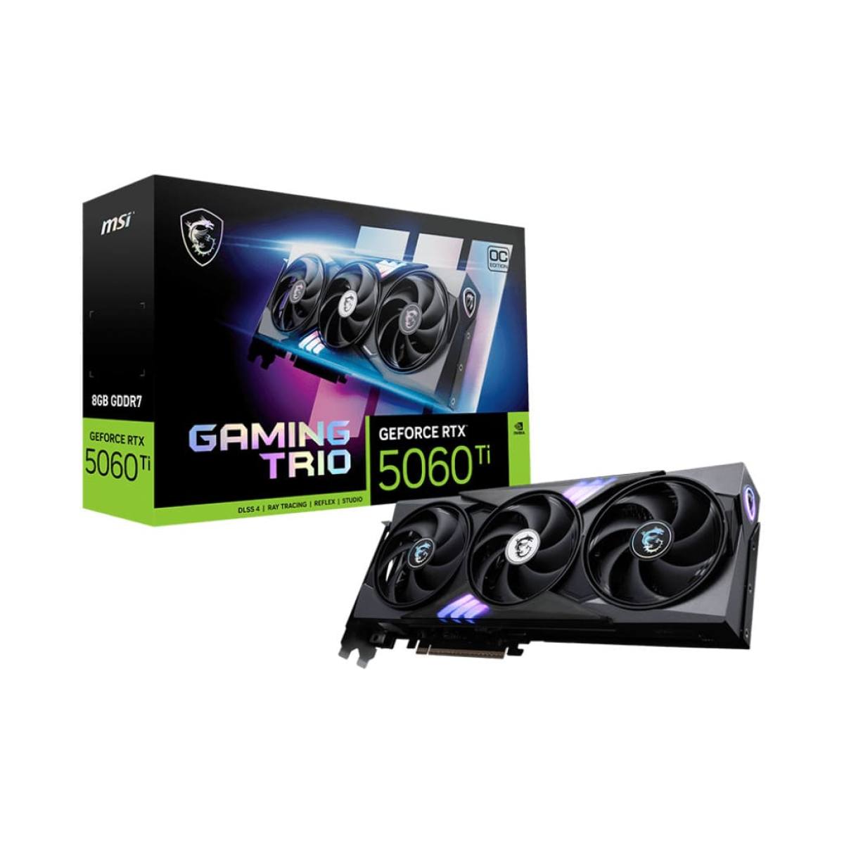 MSI RTX 5060 Ti 8G Gaming Trio OC – Hiệu năng cực mạnh, 3 quạt 