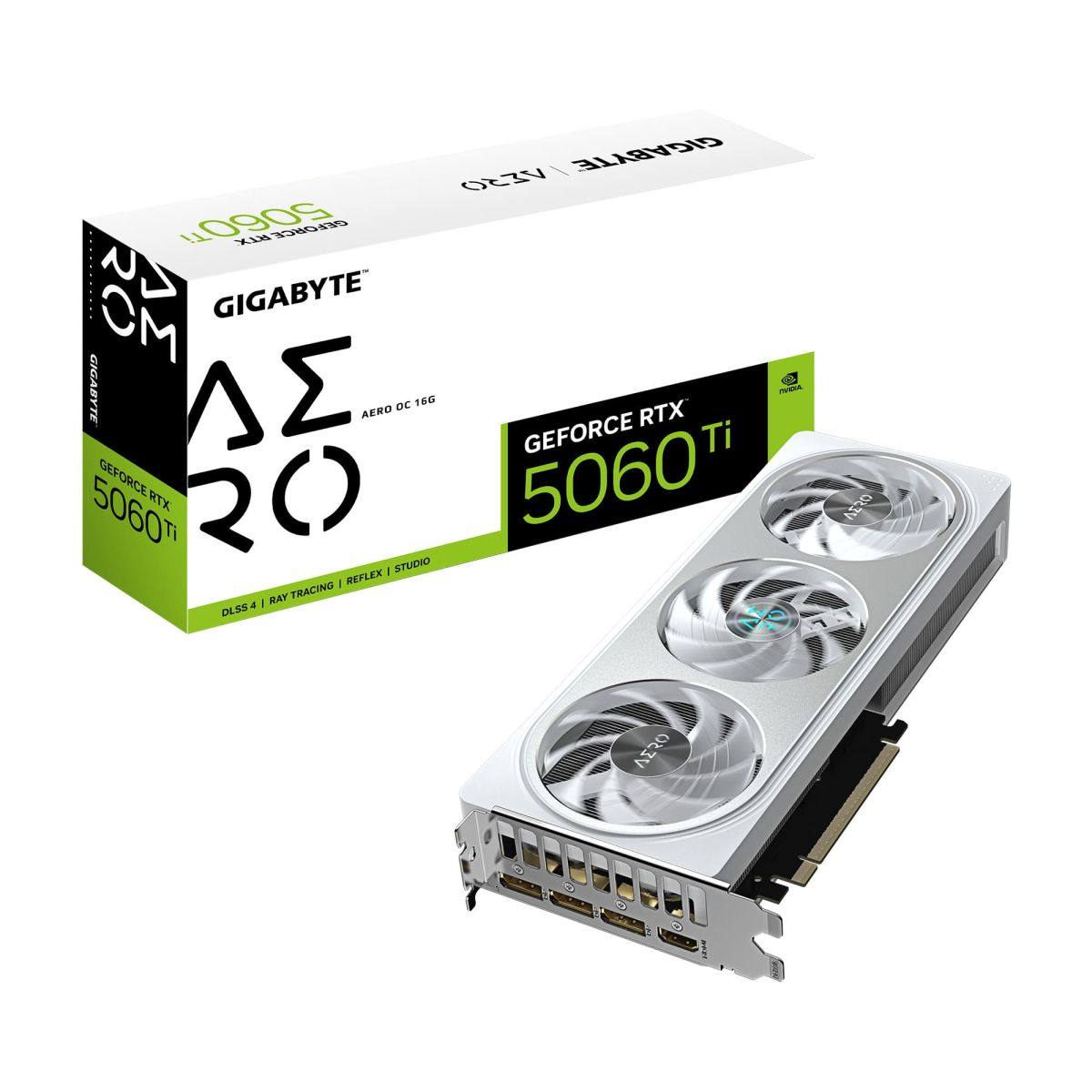  Gigabyte RTX 5060 Ti Aero OC 16GB – Card đồ hoạ cao cấp, thiết kế tinh tế 