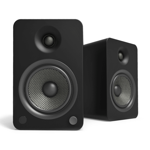 Loa Kanto YU6 Matte Black – Không dây, Bluetooth, Phono Preamp