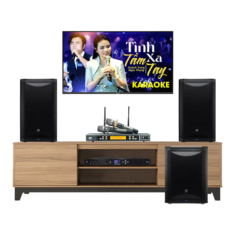 Dàn karaoke PreSonus GD96 (PreSonus AIR XD12, AIR XD Sub 15 JKaudio X6000 Plus, B5 pro)