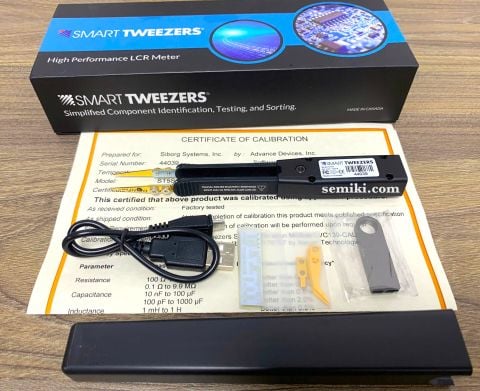 Siborg Systems smart tweezers ST-5S thiết bị đo thông số LCR linh kiện