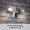 Ring Floodlight Cam, Camera ngoài trời tích hợp đèn LED và chuông