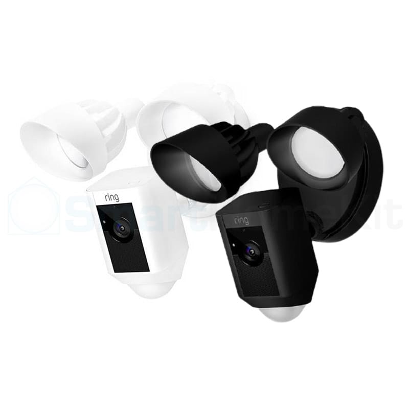 Ring Floodlight Cam, Camera ngoài trời tích hợp đèn LED và chuông