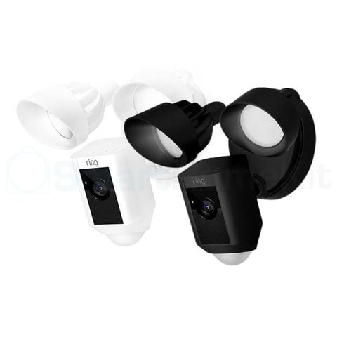 Ring Floodlight Cam, Camera ngoài trời tích hợp đèn LED và chuông