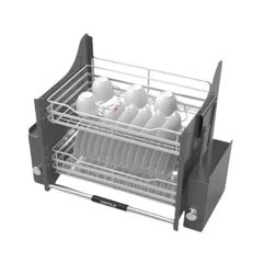  Rổ chén di động Lento 800mm Hafele 504.76.012 