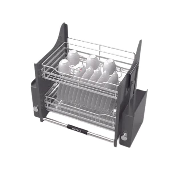 Rổ chén đĩa nâng hạ Hafele Lento 700mm SUS304 504.76.010