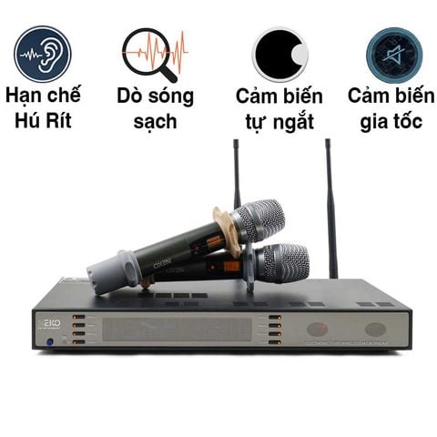 Micro Không Dây Neko MK800, Cảm biết gia tốc, Cảm biến tự ngắt, Dò