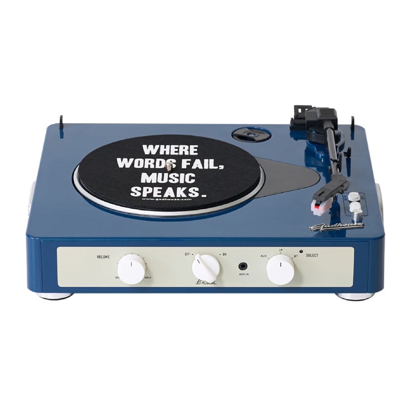 Ảnh minh họa Đầu đĩa than tích hợp loa Gadhouse Brad Retro MKII, Tốc độ quay 33 / 45 / 78 RPM, Đầu kim Gadhouse Ruby, Bluetooth 5.3 2