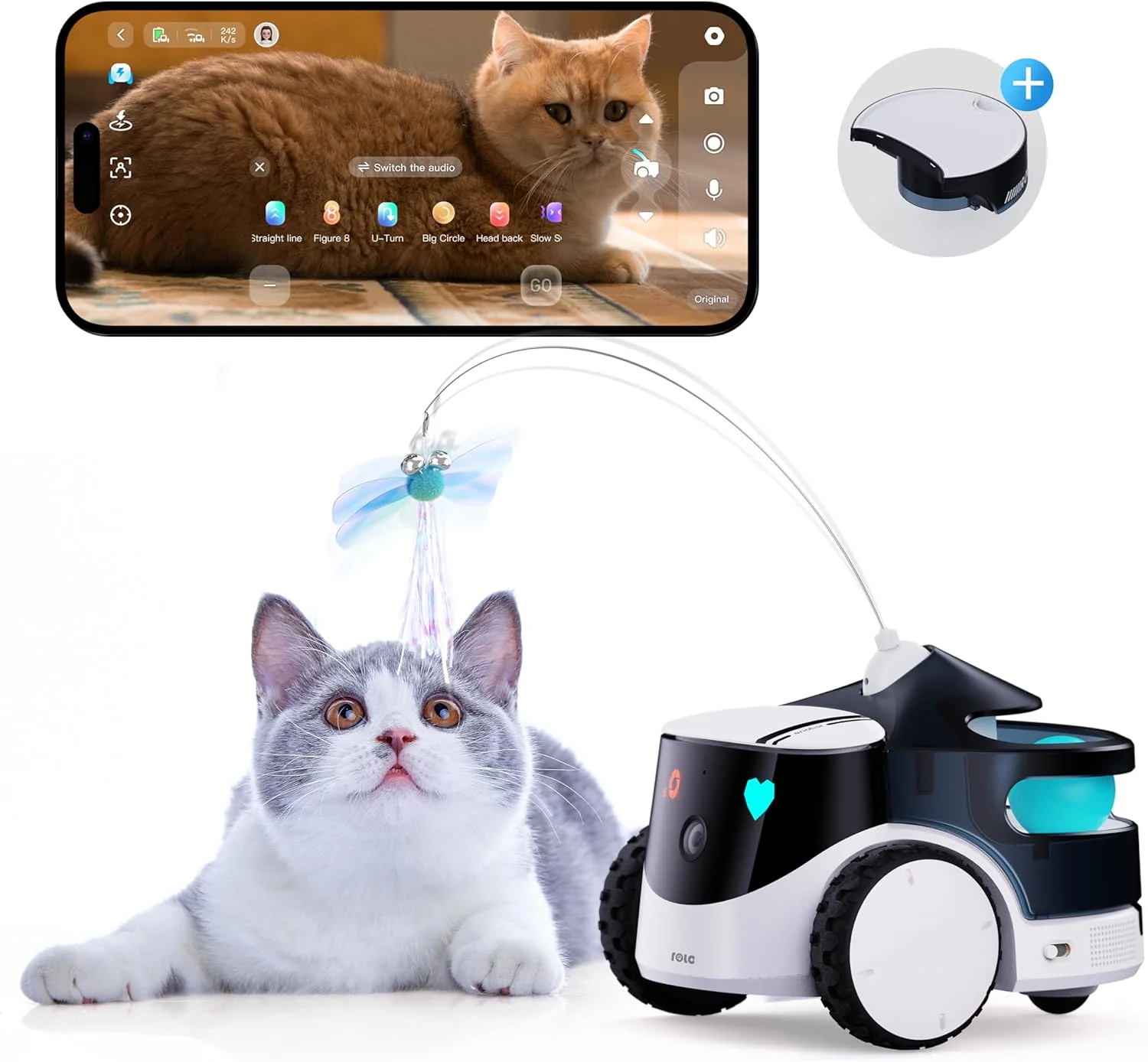 Ảnh minh họa Robot Chăm Sóc Thú Cưng ROLA PetPal 1