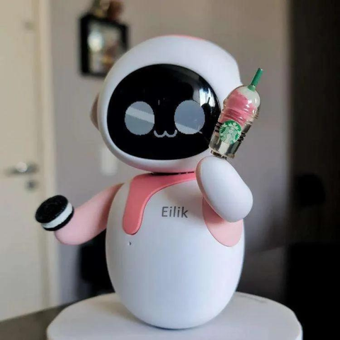 Ảnh minh họa Robot Energize Lab Eilik Hồng 1
