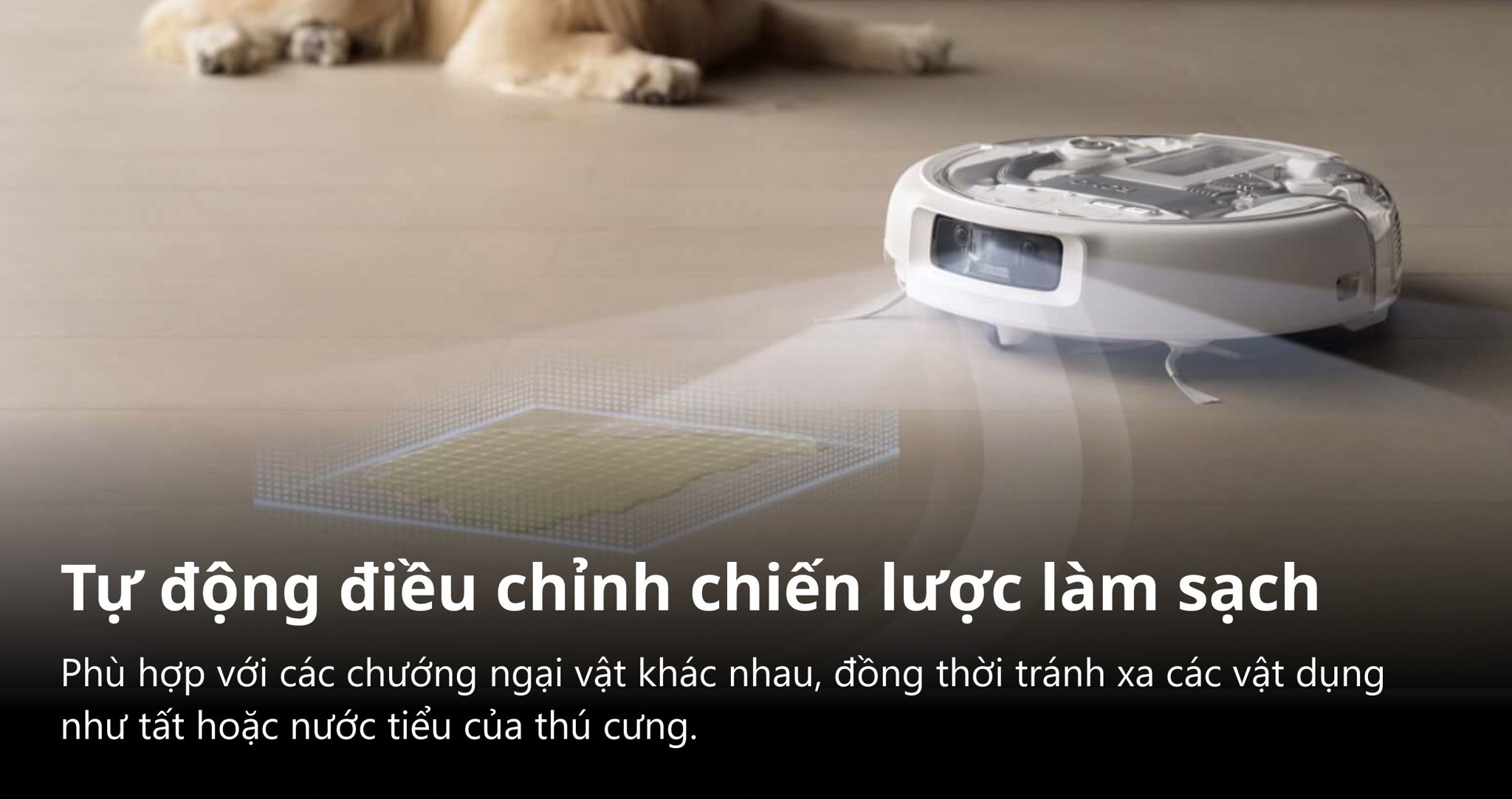 Ảnh minh họa Robot hút bụi lau nhà DJI ROMO A 3