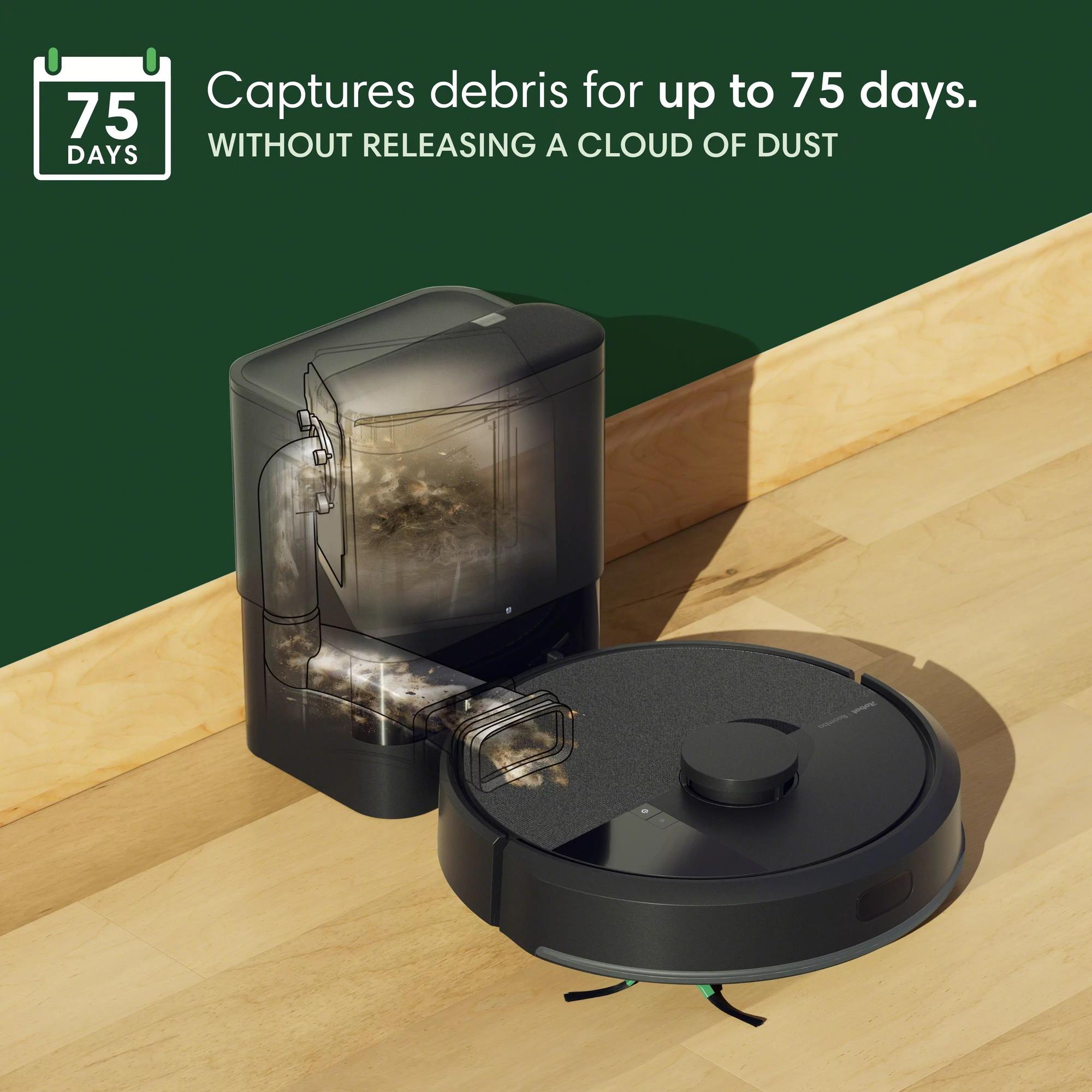 Ảnh minh họa Robot Hút Bụi Lau Nhà Robot Roomba® 105 Combo Tự Động Đổ Rác 3