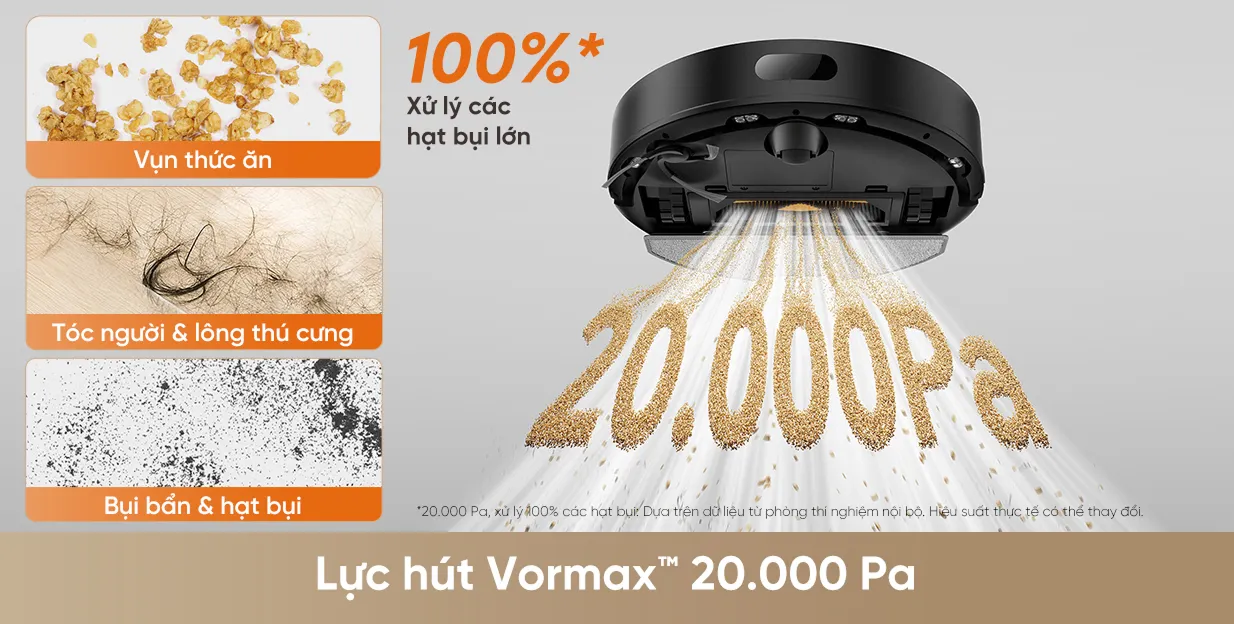 Ảnh minh họa Robot hút bụi lau sàn chuyên dụng Dreame F20 1