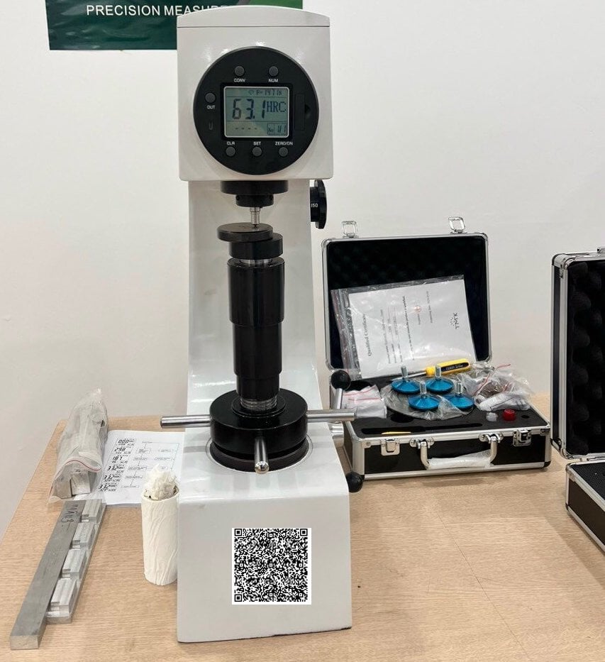Ảnh minh họa Rockwell Hardness Tester 150E máy đo độ cứng HRC điện tử 1