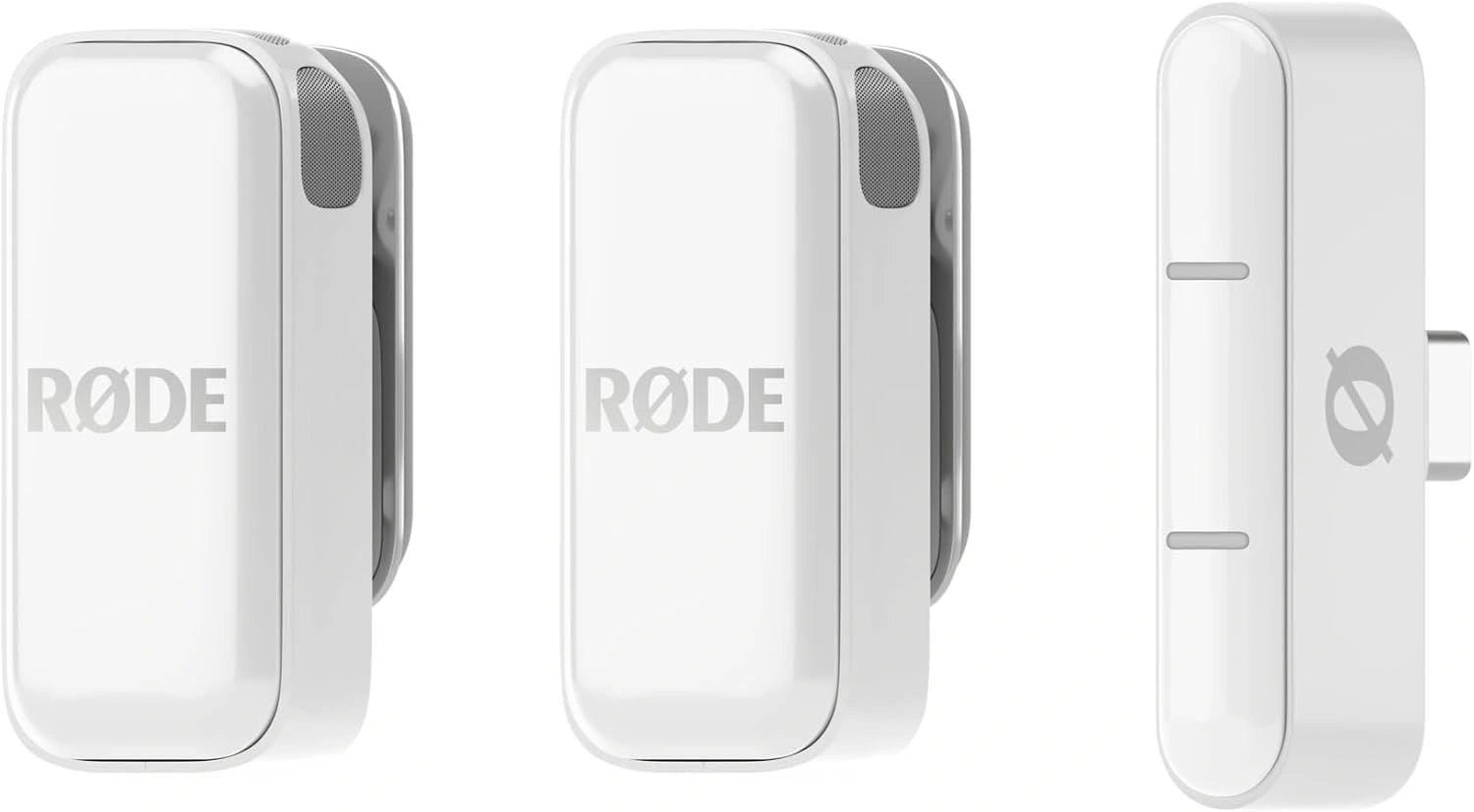Ảnh minh họa RODE WIMICROCW Micro không dây siêu nhỏ gọn cho USB-C (WHITE) 1