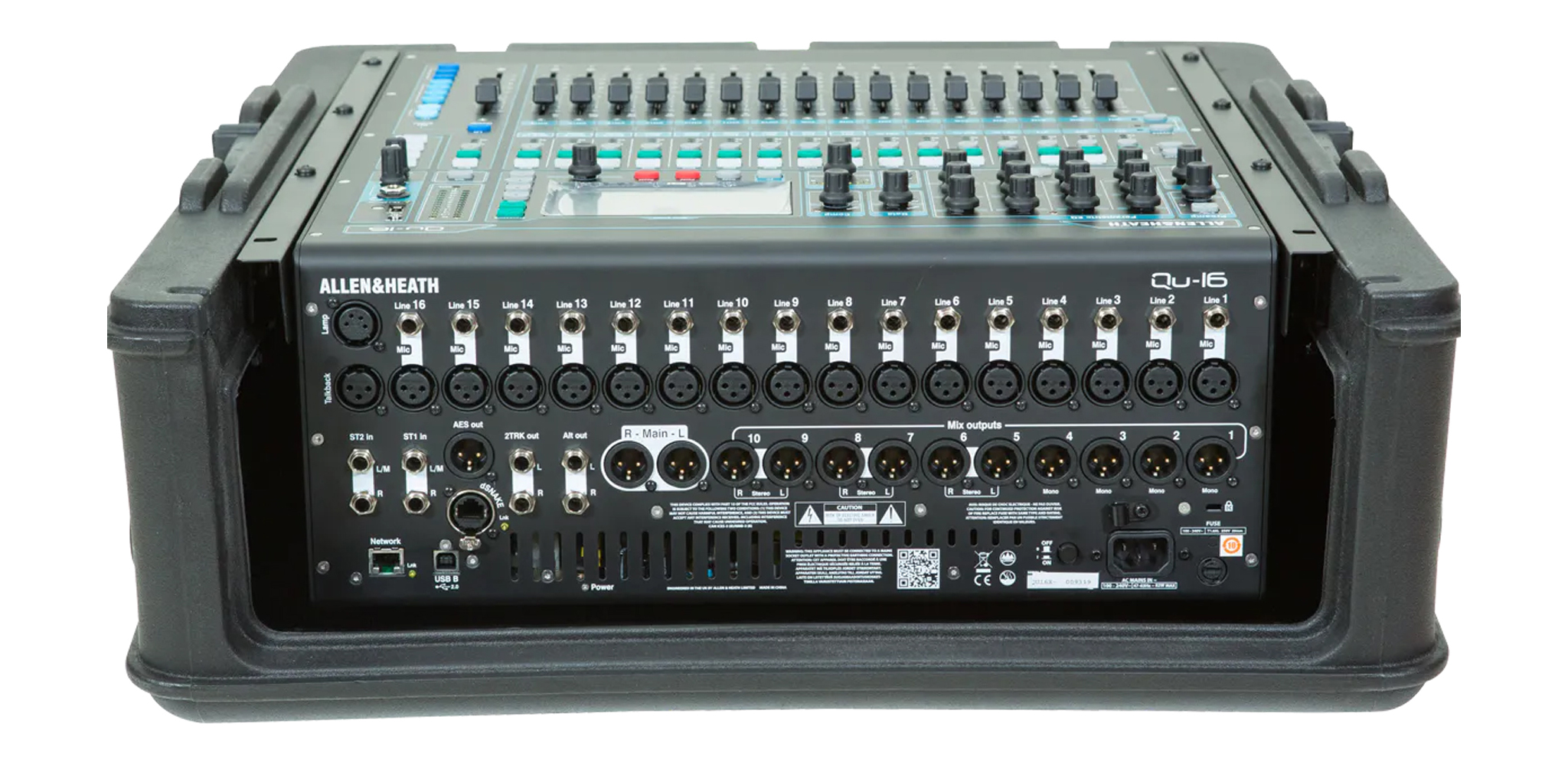 Ảnh minh họa Roto-molded 10U Top Mixer Rack SKB 1SKB-R100 1