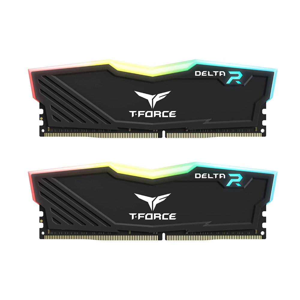 RAM DDR5 TeamGroup T-Force Delta Black RGB 32GB (16GBx2) 5200MHz (FF3D532G5200HC40CDC01)