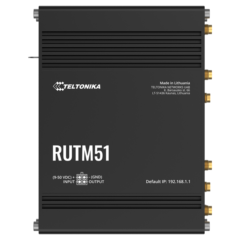 Router 5G công nghiệp Teltonika RUTM51