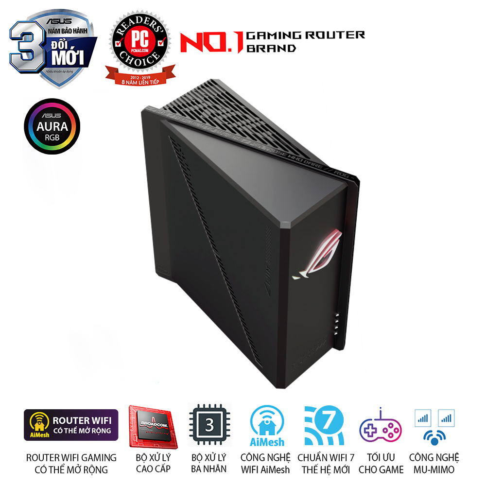Ảnh minh họa Router ASUS ROG Strix GS-BE7200X Wi-Fi 7 2