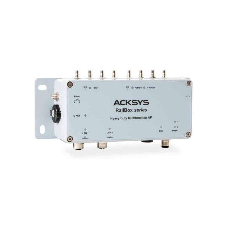 Ảnh minh họa Router công nghiệp 4G/5G Acksys RailBox 3