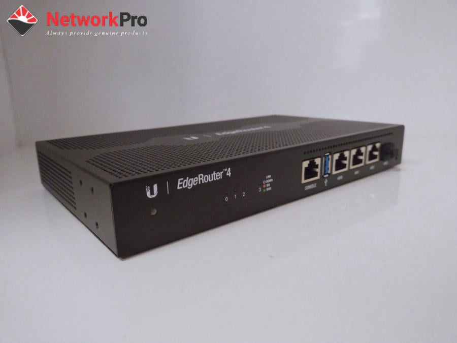 Ảnh minh họa Router Ubiquiti EdgeRouter 4 – Cân Bằng Tải 500 User 1