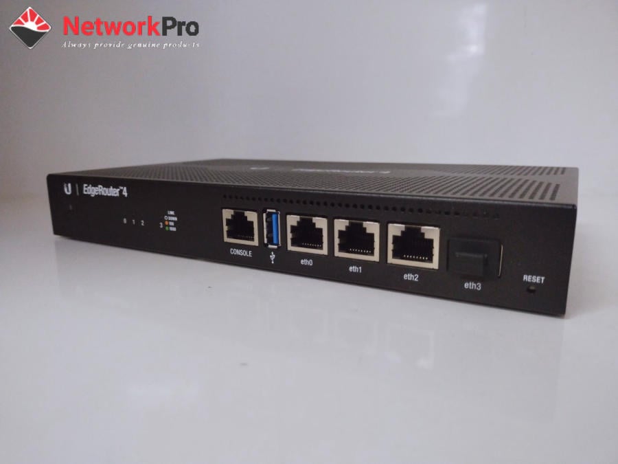Ảnh minh họa Router Ubiquiti EdgeRouter 4 – Cân Bằng Tải 500 User 3