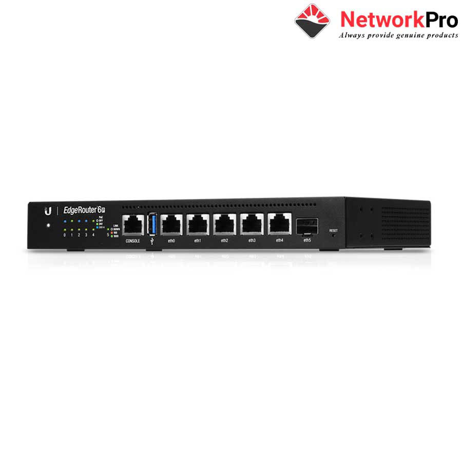 Ảnh minh họa Router Ubiquiti EdgeRouter 6P – Chịu Tải 600 User 1