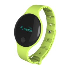  TLW08 Green – Vòng đeo tay thông minh OLED 0.66 inch, Bluetooth 4.0, theo dõi giấc ngủ & đếm bước 