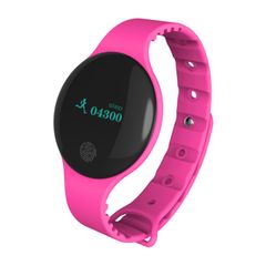  TLW08 Pink – Vòng đeo tay thông minh OLED 0.66 inch, Bluetooth 4.0, theo dõi giấc ngủ & đếm bước 