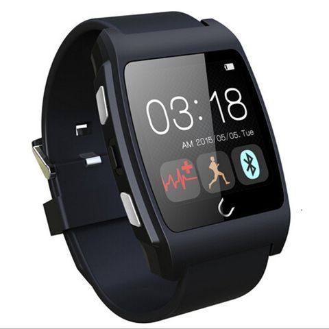 Đồng hồ thông minh Uwatch UX 1.44 inch Black – Theo dõi sức khỏe, BT 4.0
