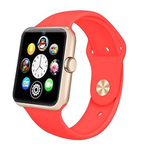 Đồng hồ thông minh KB08 Red – Hỗ trợ SIM/Bluetooth, NFC, Nghe gọi trực tiếp