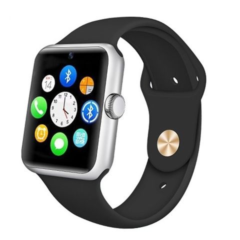 Đồng hồ thông minh KB08 Silver Black – Hỗ trợ SIM/Bluetooth, NFC, Nghe gọi trực tiếp