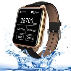  F2 Smartwatch 1,55 inch IPS Full View Gold – Đồng hồ thông minh sang trọng, chống nước, kết nối toàn diện 