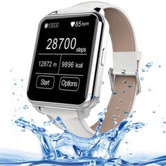  F2 Smartwatch 1,55 inch IPS Full View White – Đồng hồ thông minh sang trọng, chống nước, kết nối toàn diện 