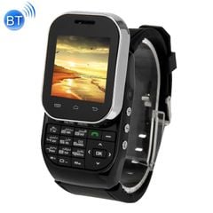  KEN XIN DA W1 Black – Đồng hồ thông minh 1.44 inch, 2 SIM, Bluetooth, FM 