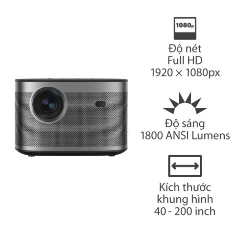 Máy Chiếu XGIMI Horizon, 1500 ISO Lumens,Full HD 40-200 inch, HDMI