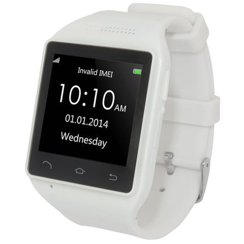 ZGPAX S18 White – Đồng hồ điện thoại thông minh 2G, hỗ trợ SIM độc lập và Bluetooth tiện lợi