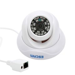  Camera IP mái vòm chống nước ESCAM Snail QD500 720P – Phát hiện chuyển động, Ngày/Đêm 