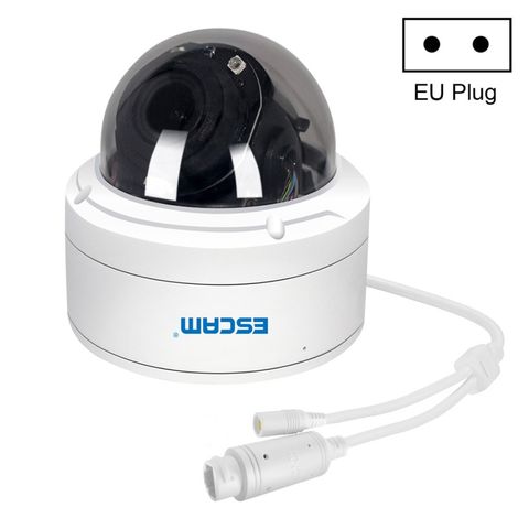 ESCAM PVR002 – Camera IP Dome 2MP 1080P, POE, Zoom Quang 4X, Chống Nước IP66