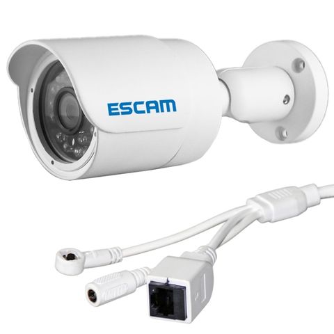 Camera Bullet ESCAM HD2100 – 960P, H.264/MJPEG, IP66, Chống nước ngoài trời