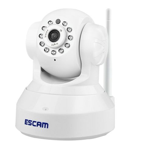 Camera IP WiFi ESCAM QF001 – 720P, IR-CUT, Quay quét PTZ, Giám sát đêm 10m