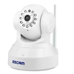  Camera IP WiFi ESCAM QF001 – 720P, IR-CUT, Quay quét PTZ, Giám sát đêm 10m 