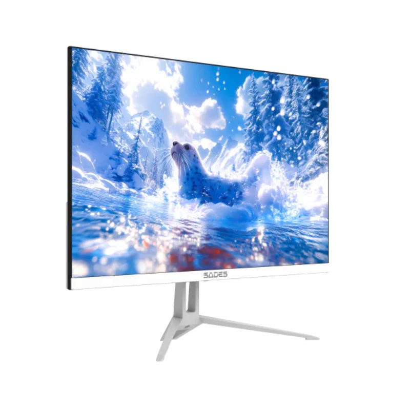 Ảnh minh họa Màn hình Gaming SADES ST-Seal SA-F01F22B - 22" FHD / 1ms / 120Hz / HDMI 2.1 / DisplayPort 1.4 / Trắng 2