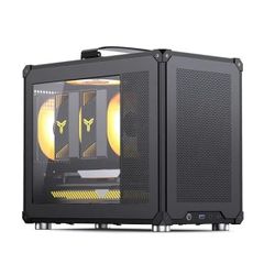  Vỏ máy tính Jonsbo C6 Max Black 